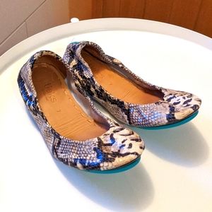 Tieks sand snake ballet flats